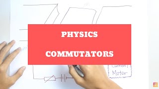 Physics  Commutators in DC Motor [upl. by Trevlac]