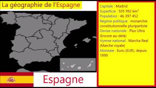 Connaître les villes et les régions de lEspagne [upl. by Claudie]