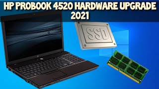 HP ProBook 4520s SSD and Ram Upgrade 2021 [upl. by Ahsirt]