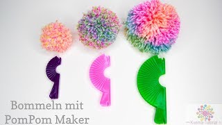 Super einfache Bommeln machen  PomPom Maker [upl. by Netsrejk]