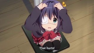 Takanashi Rikka  All scenes of Rikka in episode 1 [upl. by Anastice515]