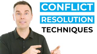 5 Conflict Resolution Techniques [upl. by Omrellug]