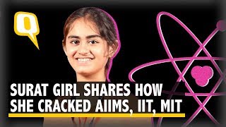 Surat Girl Shares How She Cracked NEET AIIMS JEEMains MIT  The Quint [upl. by Einahpets12]