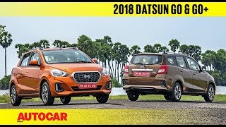 2018 Datsun Go amp Go facelift  First Drive Review  Autocar India [upl. by Leonardi]