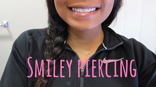 Smiley Piercing Getting amp Changing [upl. by Scriven]