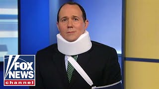 Raymond Arroyo addresses his fall on The Ingraham Angle [upl. by Hazmah]