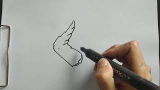 How to draw chicken wing [upl. by Nwad]