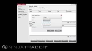 NinjaTrader 8  Strategy Builder Overview [upl. by Sivatnod]