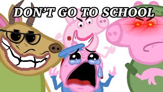 Why You Shouldnt Go To School  Piggy Roblox Meme [upl. by Levitt101]