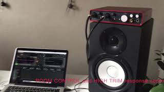 Yamaha Hs7 sound test amp bass test [upl. by Dulcine551]