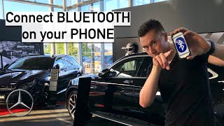 CONNECT BLUETOOTH on your Mercedes [upl. by Sirapal]