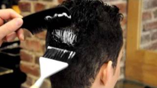 Lissage durable cheveux homme  Alexandre Henry [upl. by Nomrah]