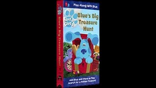 Opening to Blues Clues Blues Big Treasure Hunt 1999 VHS [upl. by Killam953]