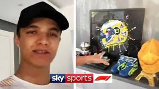 CRIBS WITH LANDO NORRIS 🏠🏎️ [upl. by Askari]