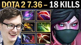 Templar Assassin Dota 2 736 Miracle with Arcane and 18 Kills  TI13 [upl. by Fulbright994]