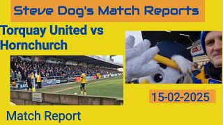 Torquay United vs Hornchurch [upl. by Rayford]