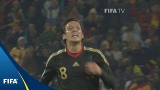 Ghana v Germany  2010 FIFA World Cup  Match Highlights [upl. by Marrilee778]