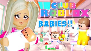 🍼 Club Roblox BABIES 🍼 Everything You Need to Know About Club Roblox Babies Club Roblox Baby Update [upl. by Aciraj582]