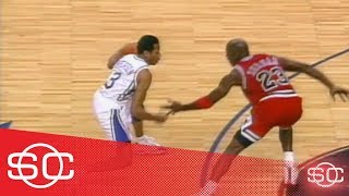 March 12 1997 When Allen Iverson crossed up Michael Jordan  SportsCenter  ESPN Archives [upl. by Guod]