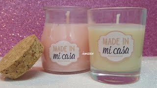 COMO HACER VELAS AROMATICAS MUY FACIL GRANVELADACOM [upl. by Giacinta654]