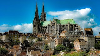 A Walk Around The Town of Chartres France [upl. by Britte575]