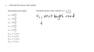 Traffic Flow Theory Practice Question [upl. by O'Kelly]