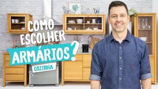 Como escolher armários para cozinha [upl. by Hanni758]