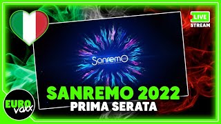 SANREMO 2022 PRIMA SERATA NIGHT 1 REACTION [upl. by Ilana495]