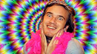 PewDiePie  SWEARING IN SWEDISH MONTAGE [upl. by Aicinet]