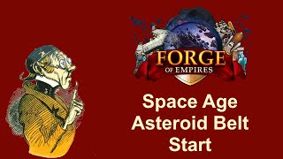 FoEhints Space Age Asteroid Belt Start in Forge of Empires [upl. by Nauquf]