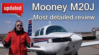 Mooney M20J full review with exclusive footage  Fly faster higher longer for less  Updated [upl. by Delfine157]