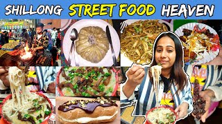 Shillong STREET FOOD Heaven in Police Bazar  Meghalaya India Ep3 [upl. by Rollie888]