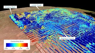 Airborne Electromagnetic data  mapping mineral and groundwater resources [upl. by Akiehsal]