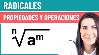 RADICALES ✅ Propiedades Simplificación y Operaciones con RAÍCES [upl. by Nasar]