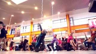 Wizz Air Flashmob  Cluj Romania [upl. by Launame]