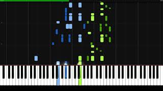 Odeon  Ernesto Nazareth  Piano Tutorial  Synthesia  How to play [upl. by Delacourt]