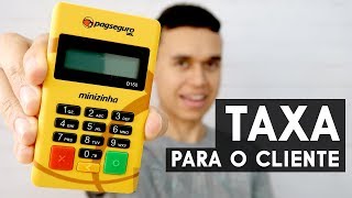 Taxa do Parcelamento para Comprador ou Vendedor na Maquina do Pagseguro [upl. by Zeph310]