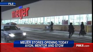 Meijer grandopening in Northeast Ohio [upl. by Kalindi]