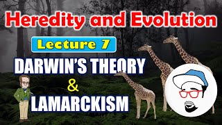 Darwins theory and Lamarckism  Heredity and Evolution Class 10 SSC CBSE [upl. by Annayrb655]