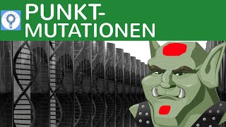 Punktmutationen Stumme Mutation Missense Mutation Fehlsinn Nonsense Mutation  2  Genetik [upl. by Markowitz900]