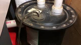 Zoeller Under the Sink Basement Drain Pump Failure [upl. by Kary956]