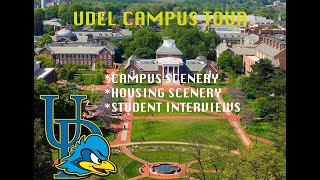 University of Delaware UDEL Campus Tour amp Student Interviews 2021 [upl. by Sined]