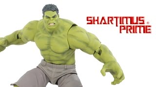 Figma Hulk Avengers Movie Max Factory Import Toy Action Figure Review [upl. by Asiilanna]