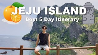 5 Days in Jeju Island  Top Attractions Cafes amp Restaurants  Travel Guide and Vlog [upl. by Manley]