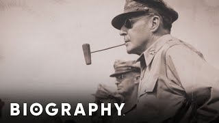 Douglas MacArthur FiveStar US Army General  Biography [upl. by Enyaj]