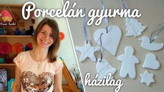 Készíts velem porcelán gyurmát  Manó kuckó [upl. by Leiuqese846]