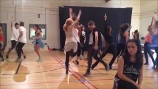 Descendants Cast  Set It Off Rehearsal [upl. by Delaryd108]