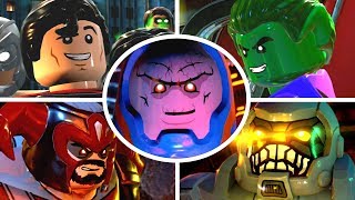 LEGO DC Super Villains  All Bosses amp Ending [upl. by Caye428]