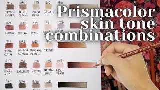 Prismacolor Premier Colored Pencil Skin Tones [upl. by Tierza512]