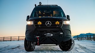 FULL VAN TOUR  Mercedes Sprinter 170 Extended 4x4 [upl. by Loriner765]